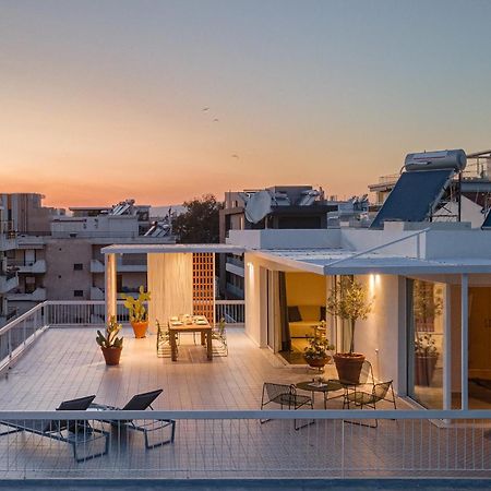 Sea View Beach Penthouse - Athens Coast Екстериор снимка