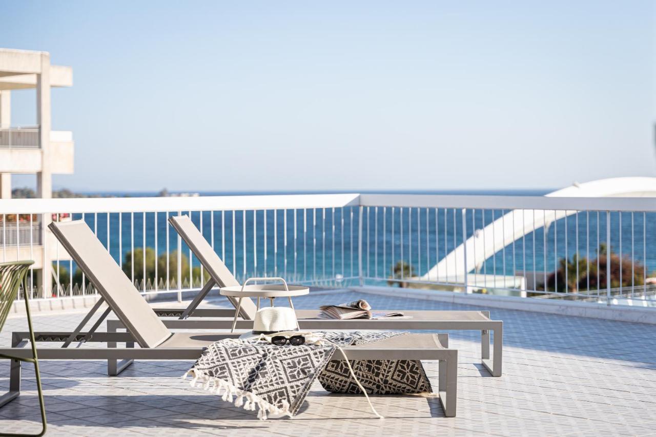 Sea View Beach Penthouse - Athens Coast Екстериор снимка