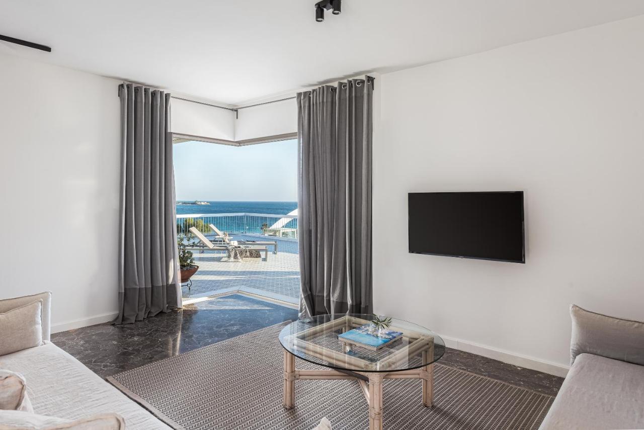 Sea View Beach Penthouse - Athens Coast Екстериор снимка