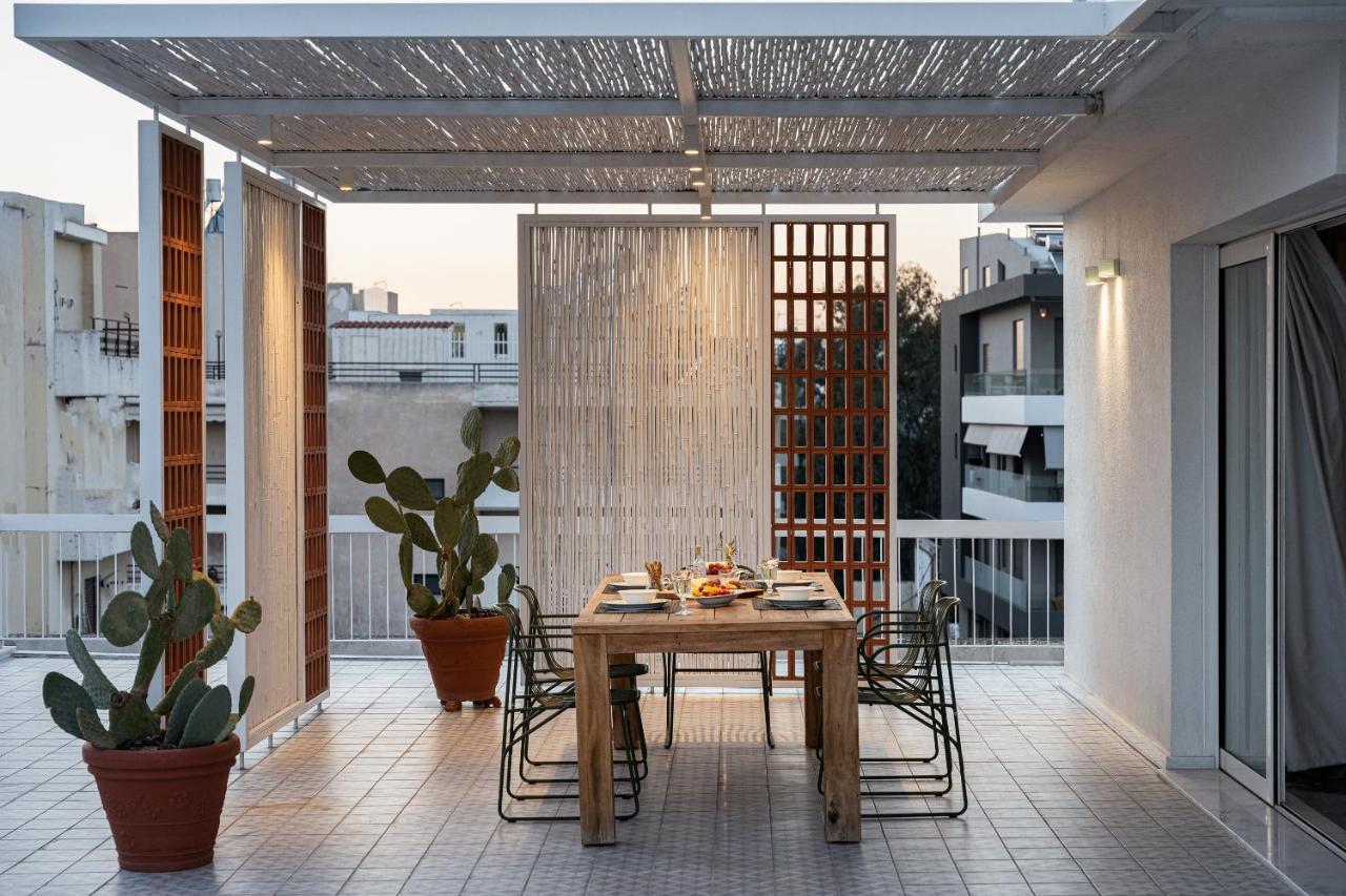 Sea View Beach Penthouse - Athens Coast Екстериор снимка