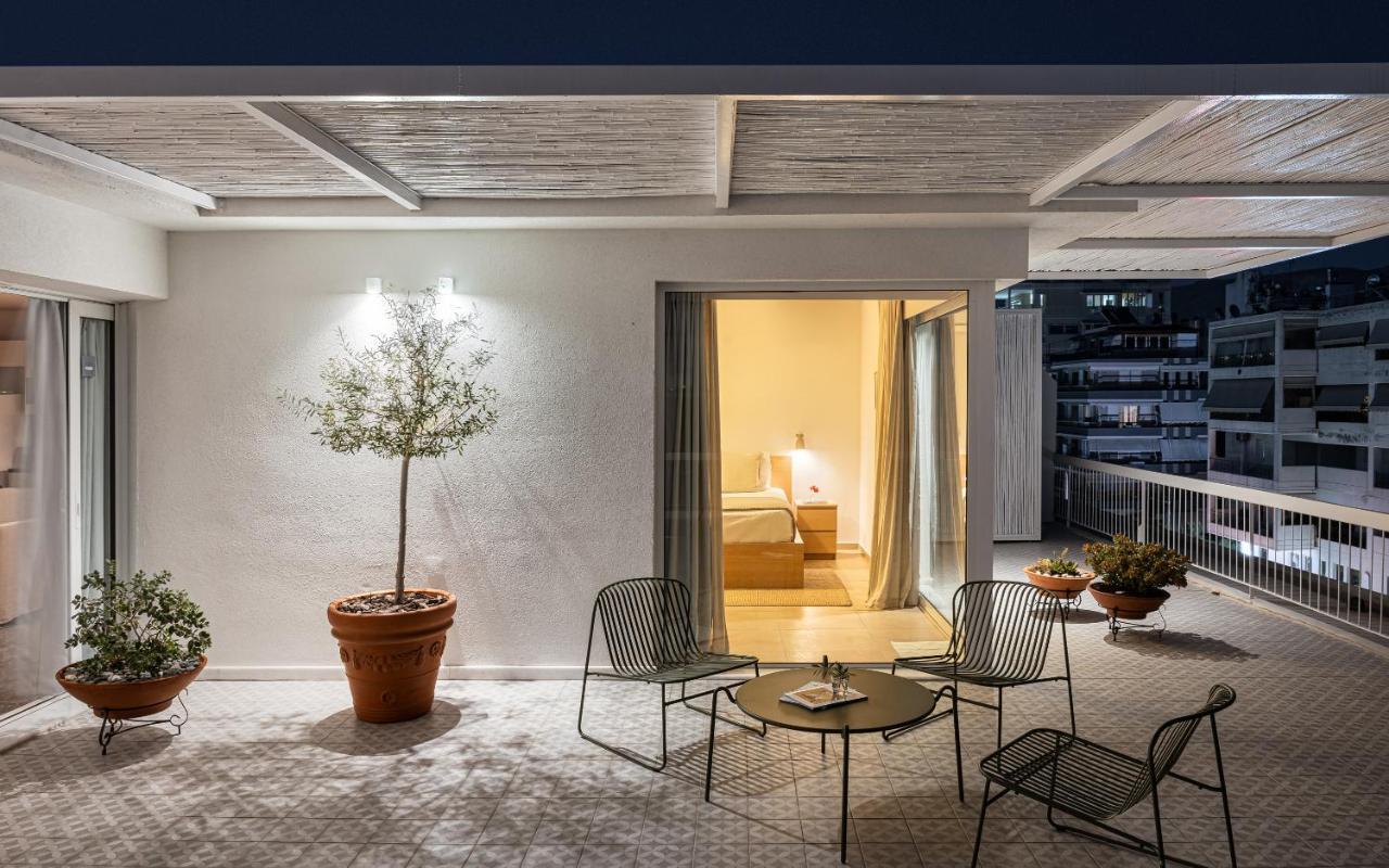 Sea View Beach Penthouse - Athens Coast Екстериор снимка