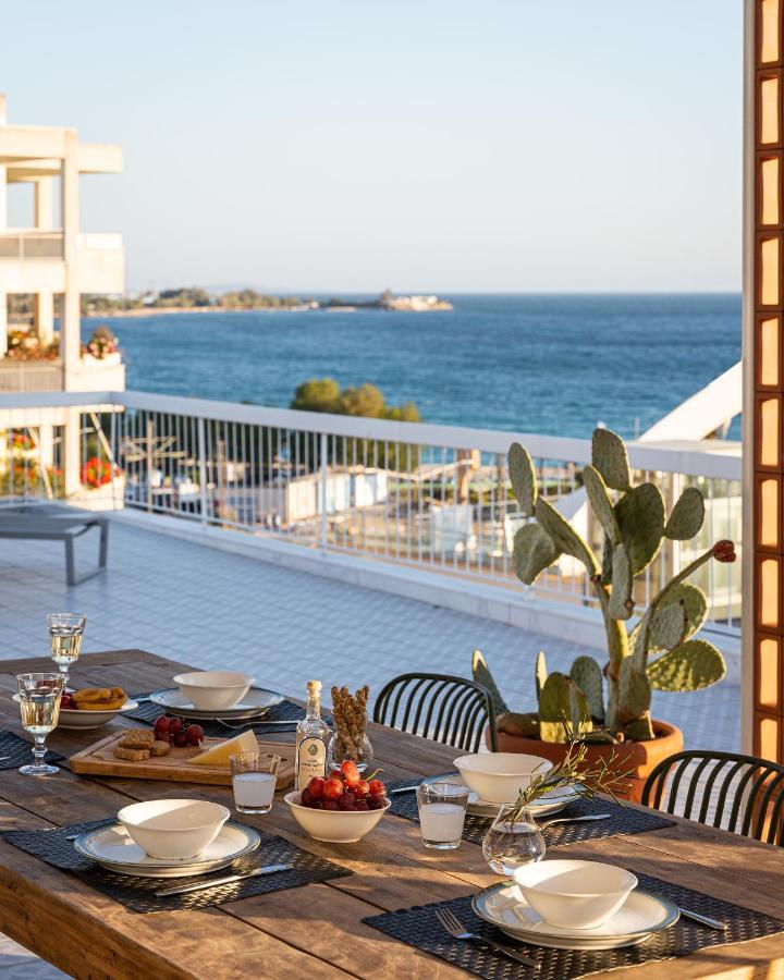 Sea View Beach Penthouse - Athens Coast Екстериор снимка