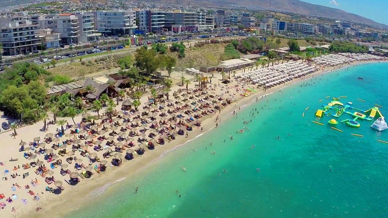 Sea View Beach Penthouse - Athens Coast Екстериор снимка