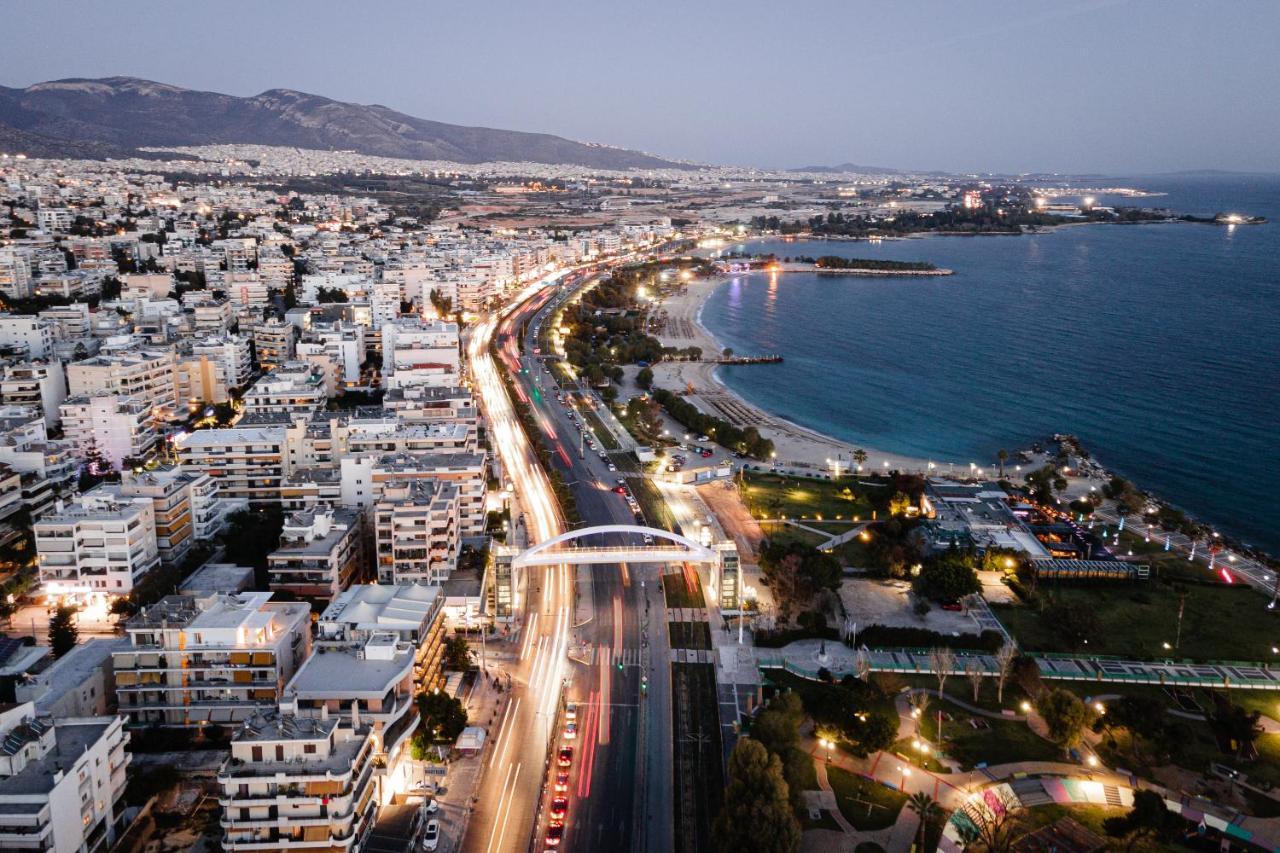 Sea View Beach Penthouse - Athens Coast Екстериор снимка